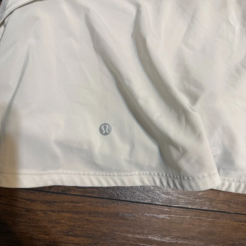 Lululemon Athletica Light Cream Circle Skirt